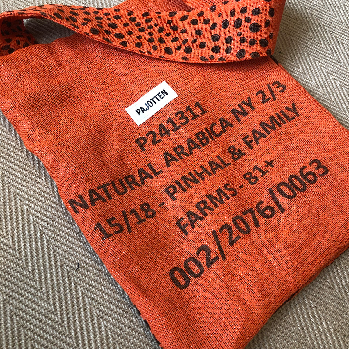 Only 2 available coffee sack tote