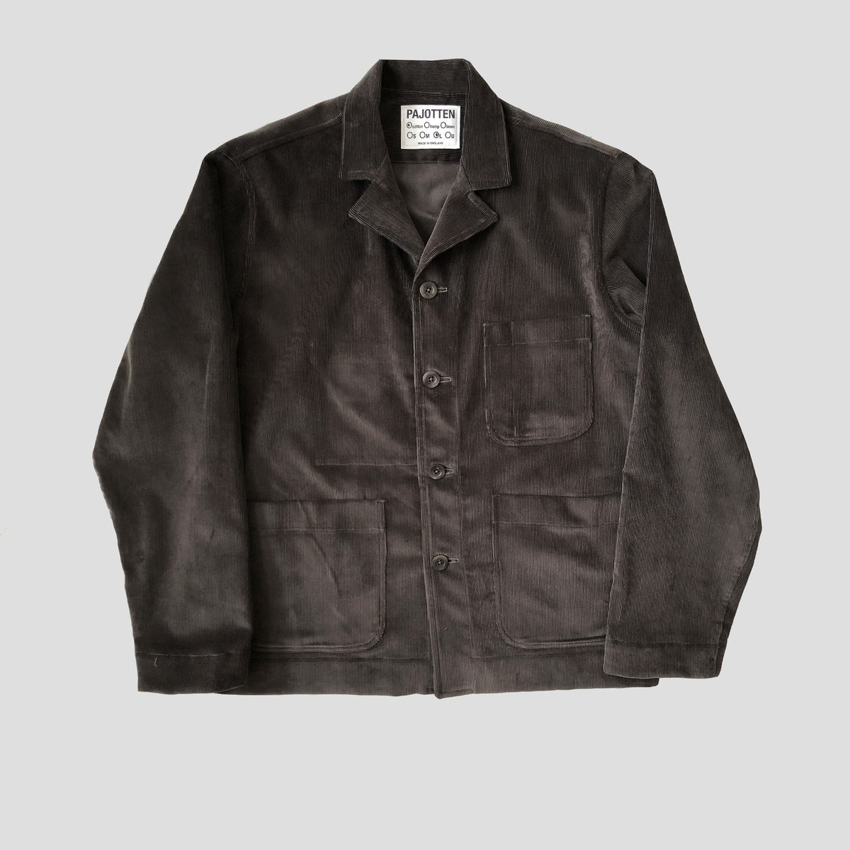 Revere chore jacket in mocha cord