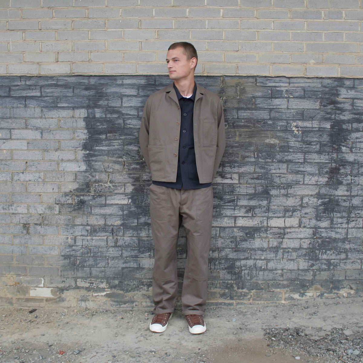 The Journeyman cotton twill - brown
