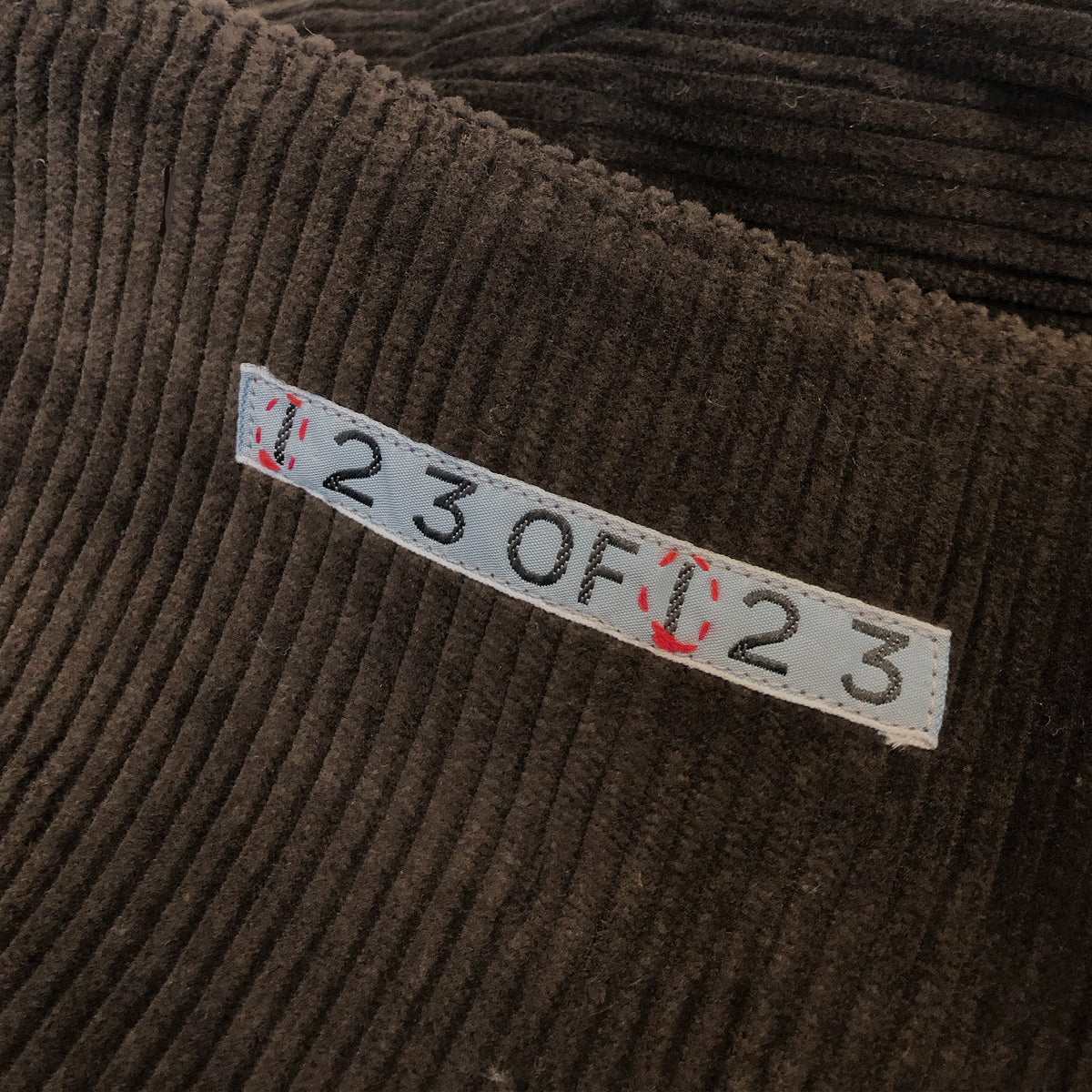 Limited edition brown corduroy