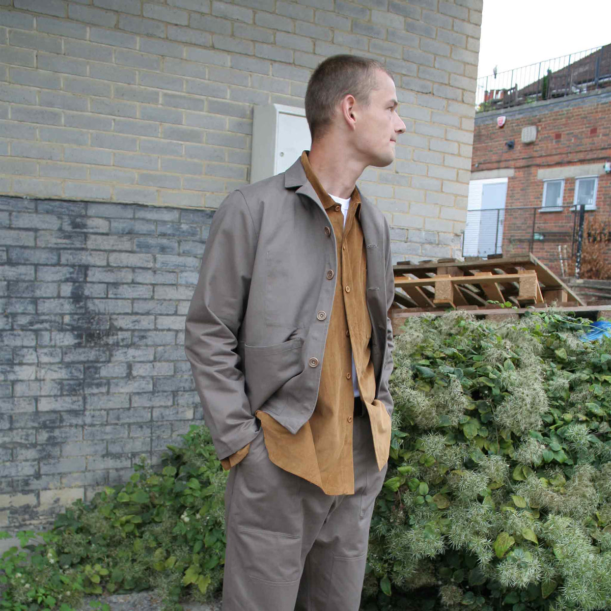 The Journeyman cotton twill - brown