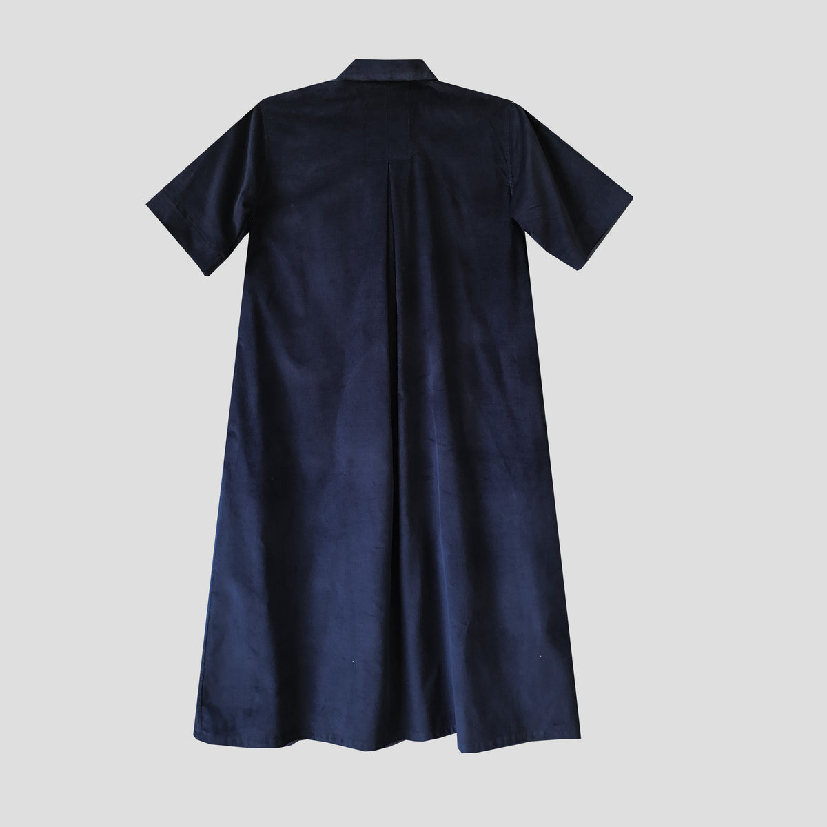 Studio Dress - navy cotton cord