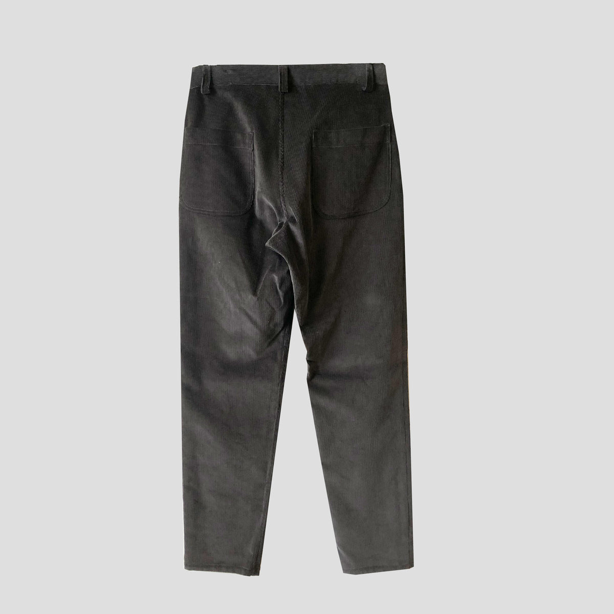 Straight legged trousers in Italian cord
