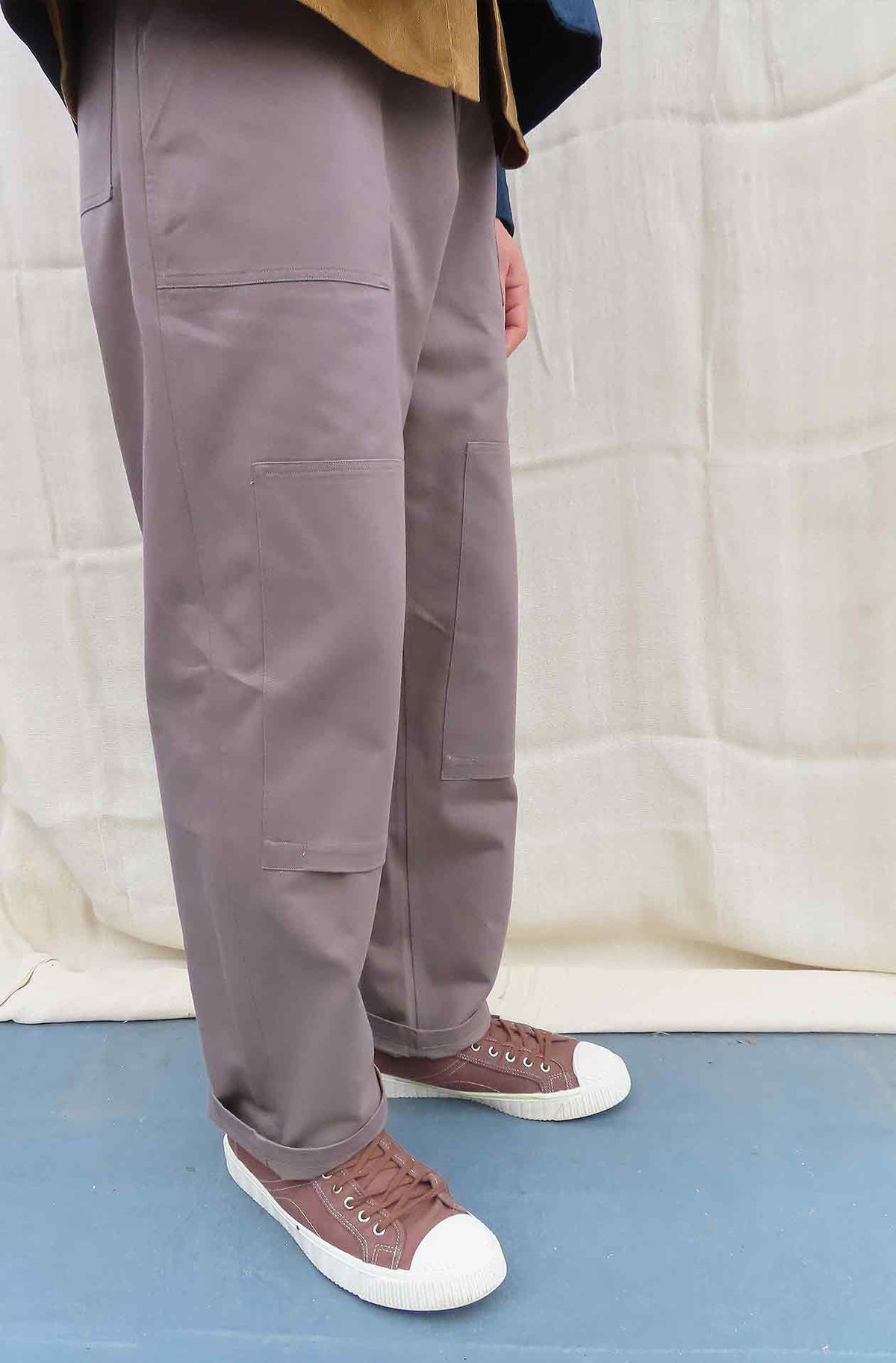 The everyday work trouser cotton twill Brown