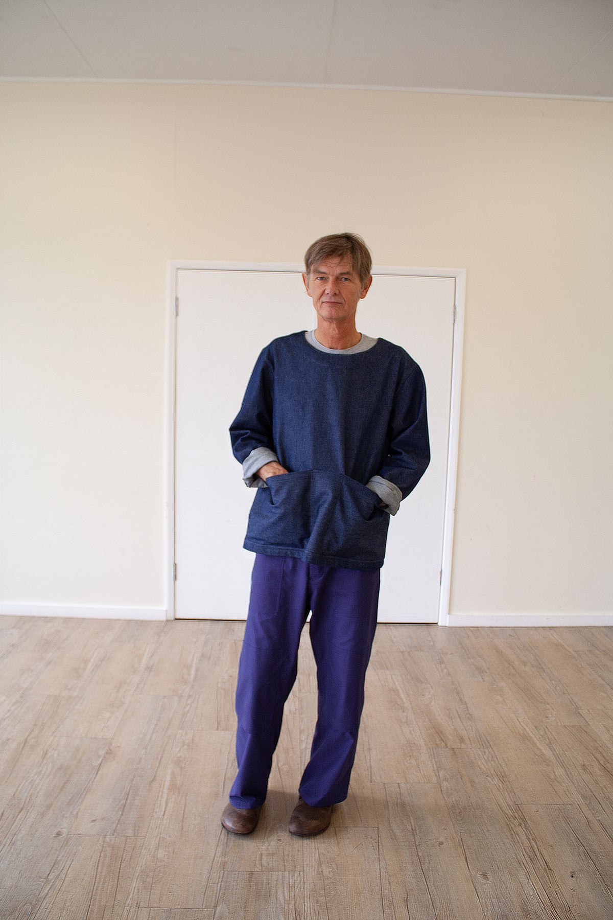 Overtop cotton denim - Indigo
