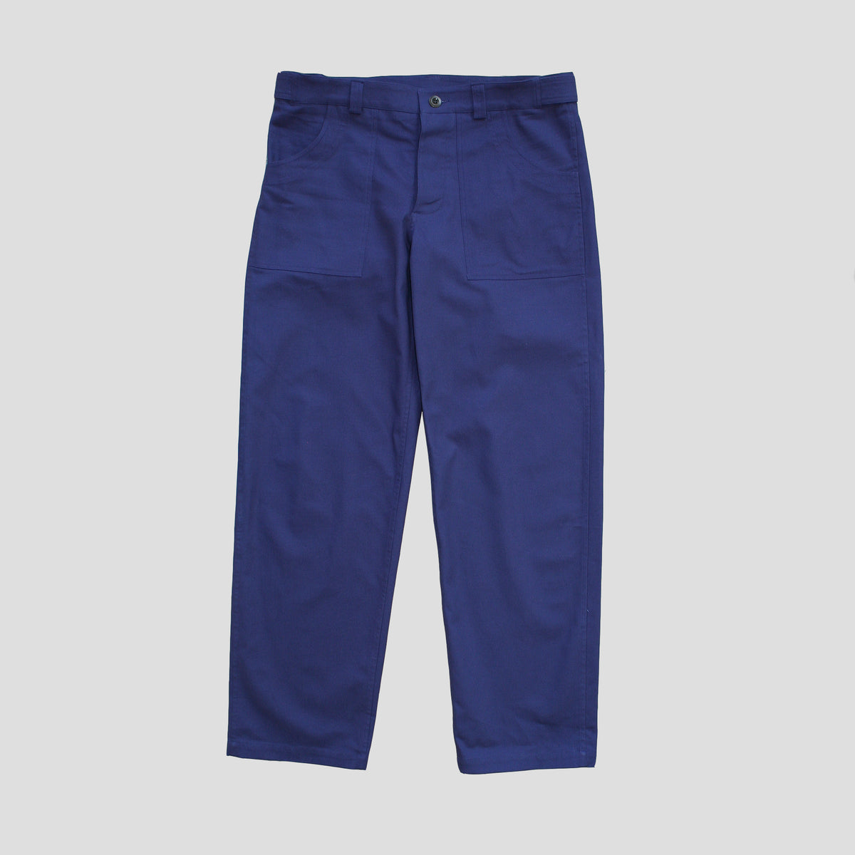 Chore trousers indigo cotton canvas