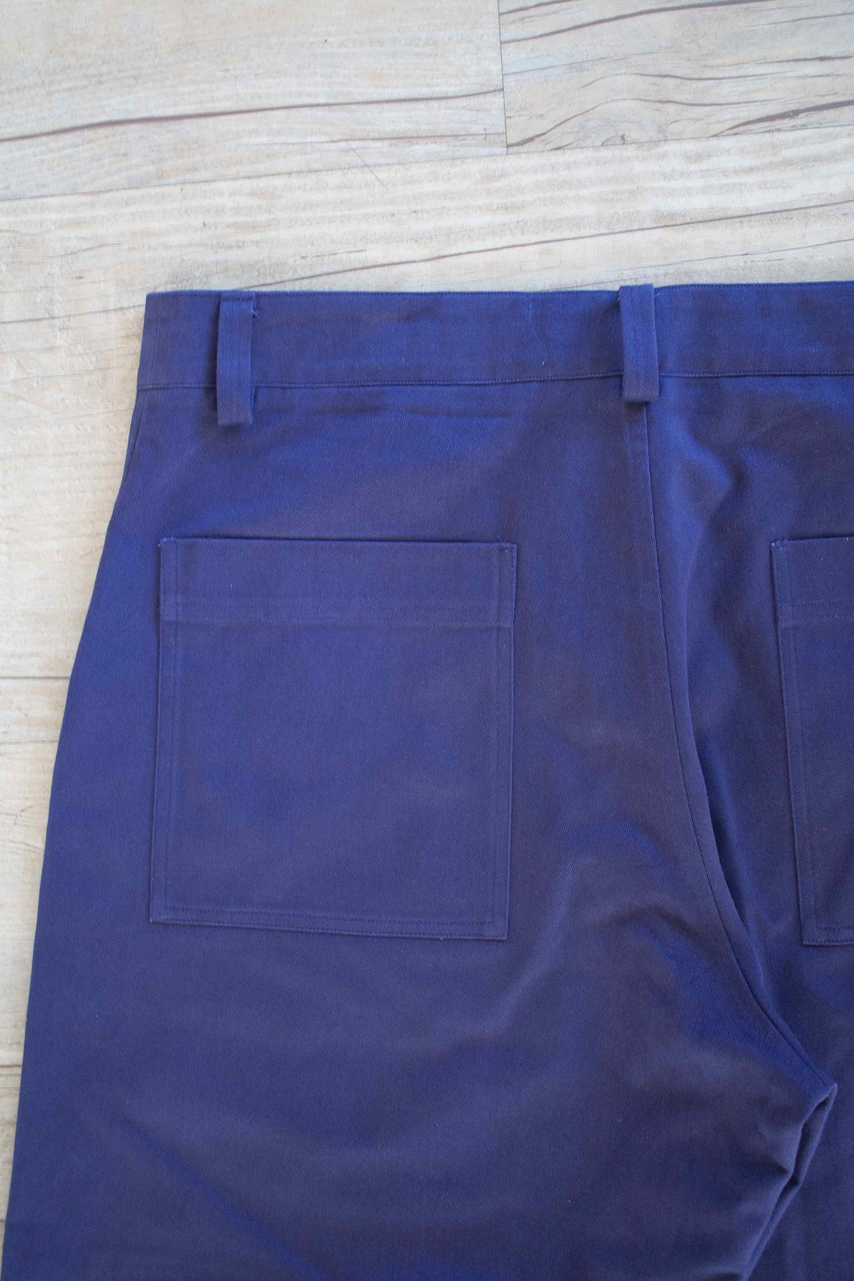The everyday work trouser brushed cotton twill  Indigo