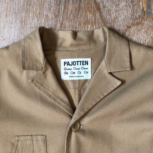 Chore coat in a brushed cotton canvas - Tan