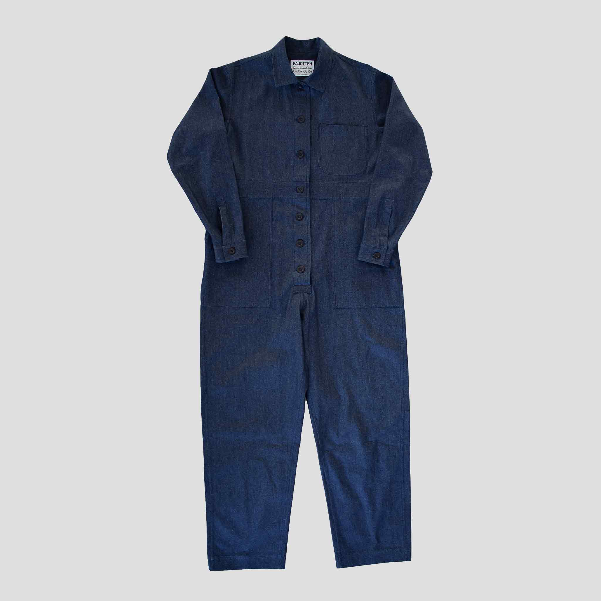 Overalls in denim Indigo
