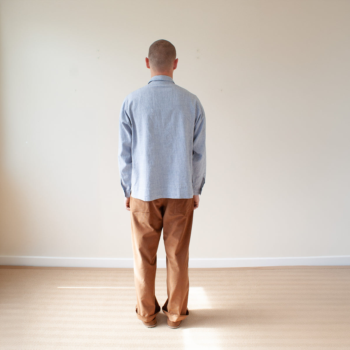 Overshirt - Blue chambray