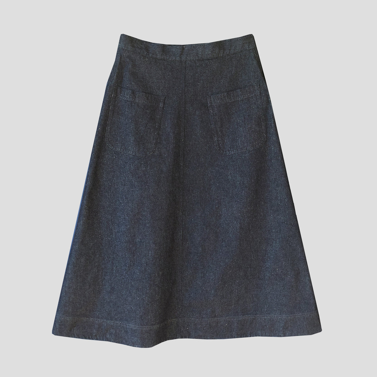 Workers skirt mid weight denim