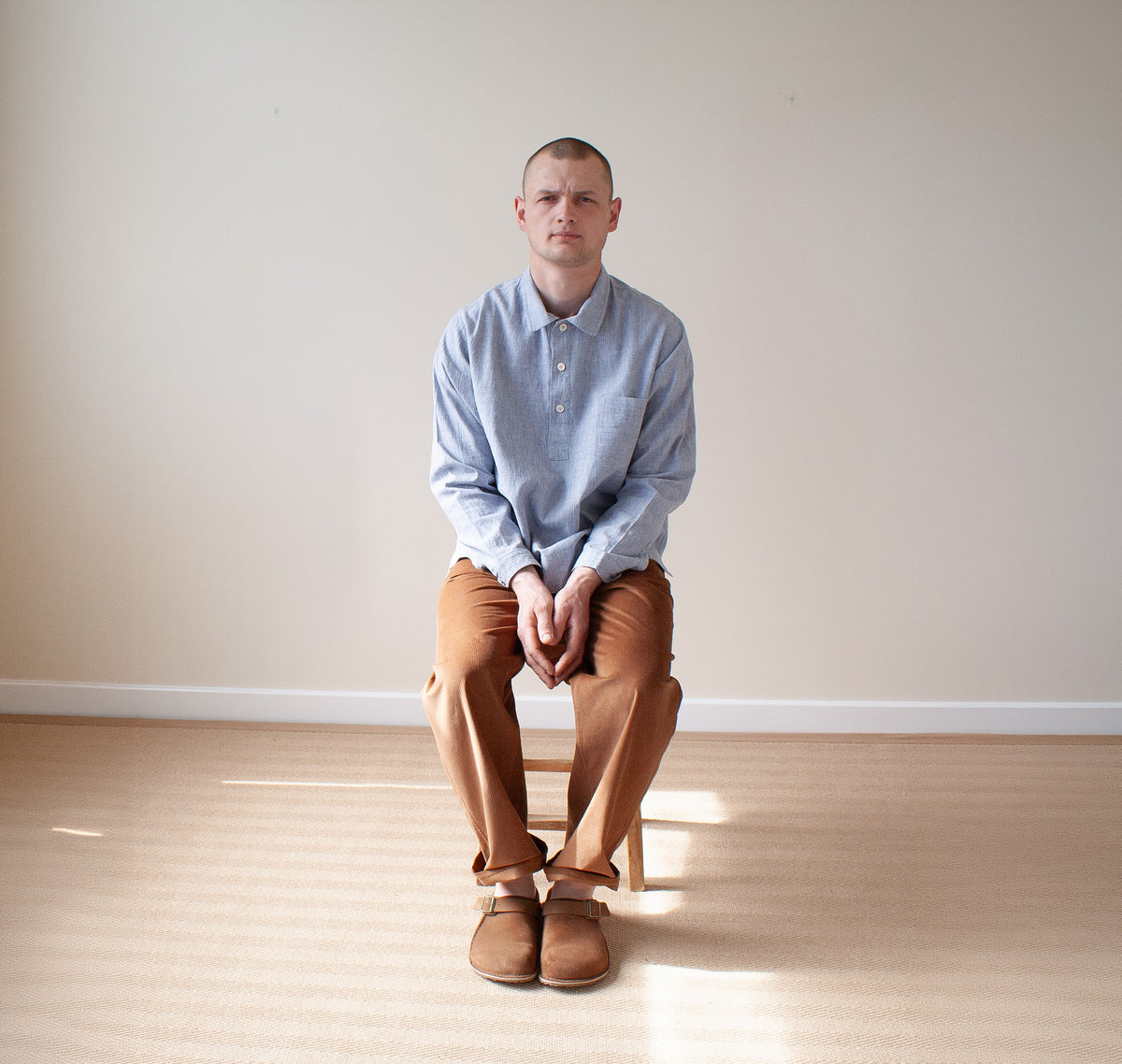 Overshirt - Blue chambray