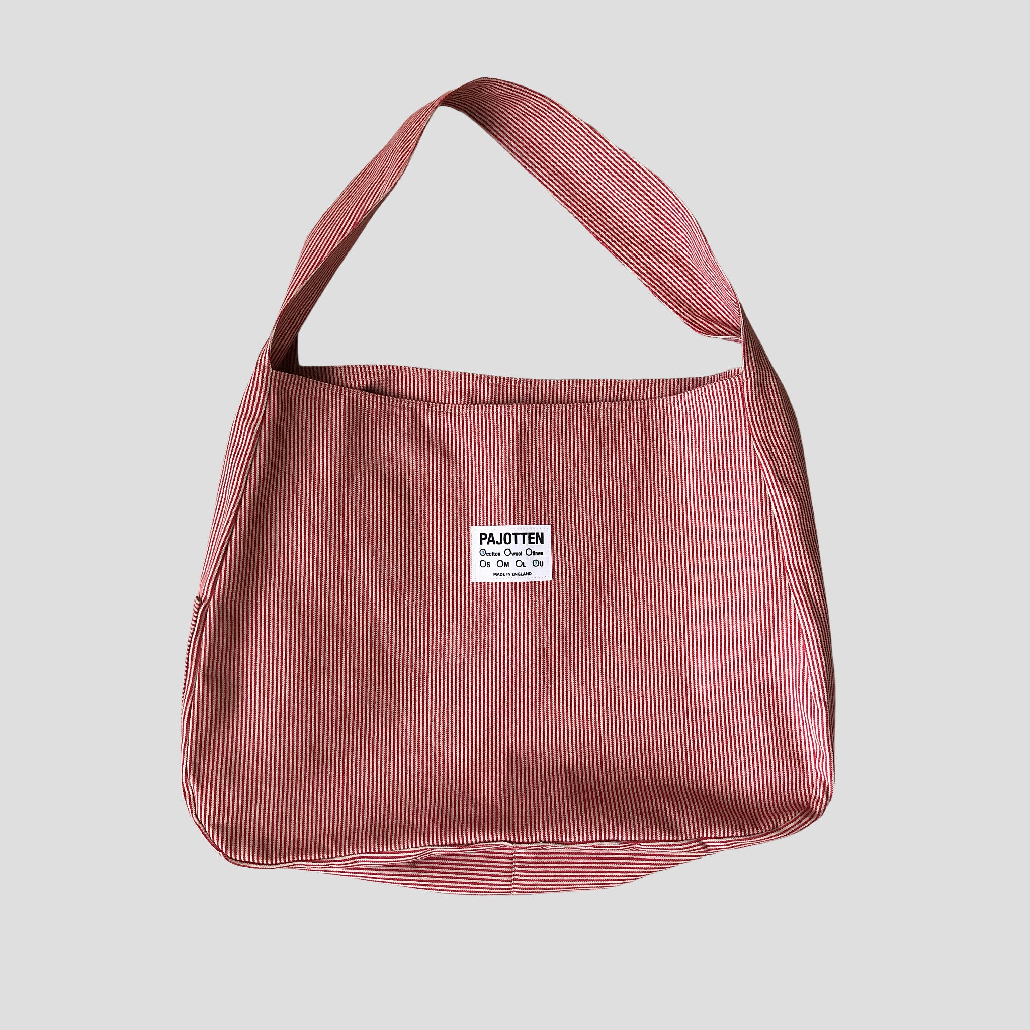 Limited edition red striped bag 004