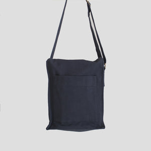 bag number 001 navy / indigo cotton twill