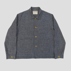 Studio Jacket organic cotton/hemp - Blue