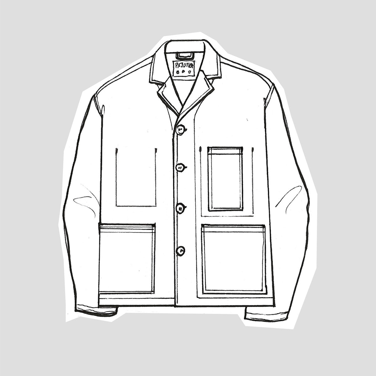 The Journeyman - brushed cotton canvas - Rust