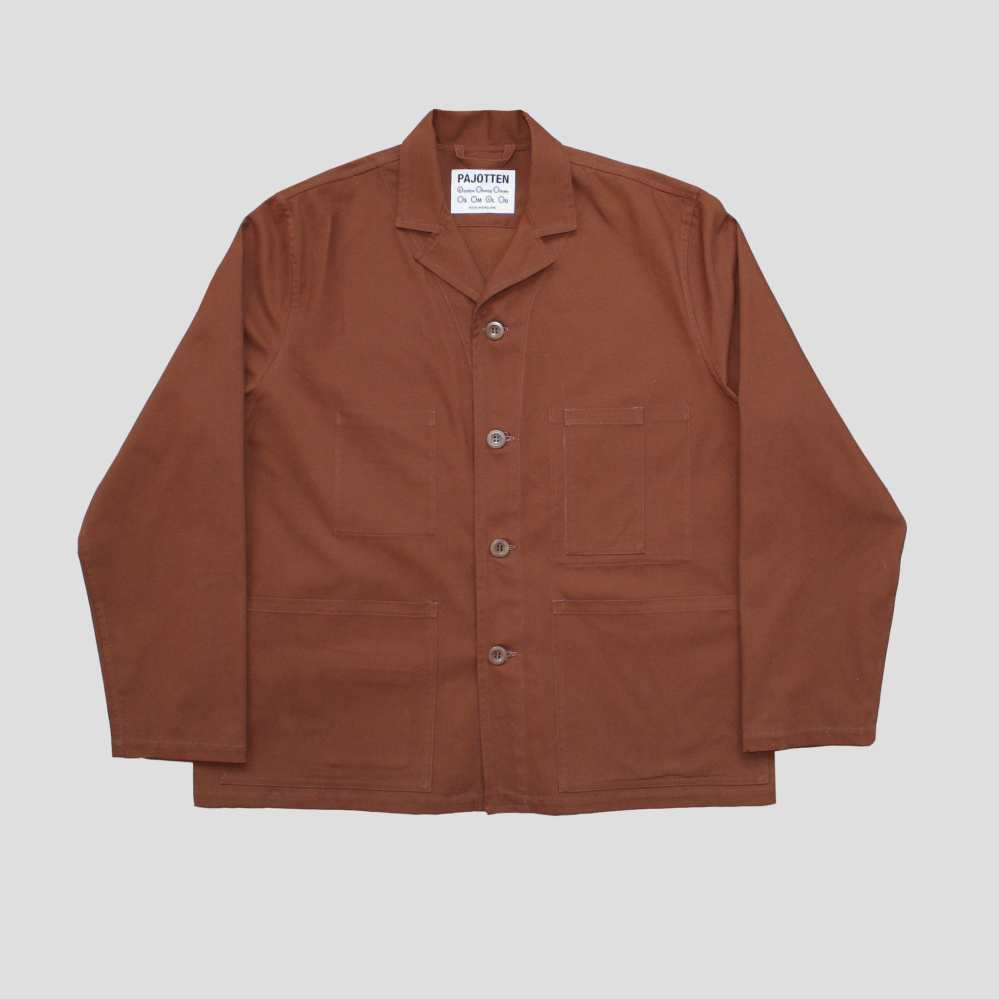 The Journeyman - brushed cotton canvas - Rust