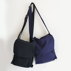 bag number 001 navy / indigo cotton twill